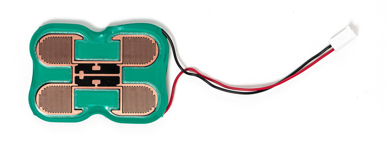 Self regulating and energy efficient PTC heater for battery applications